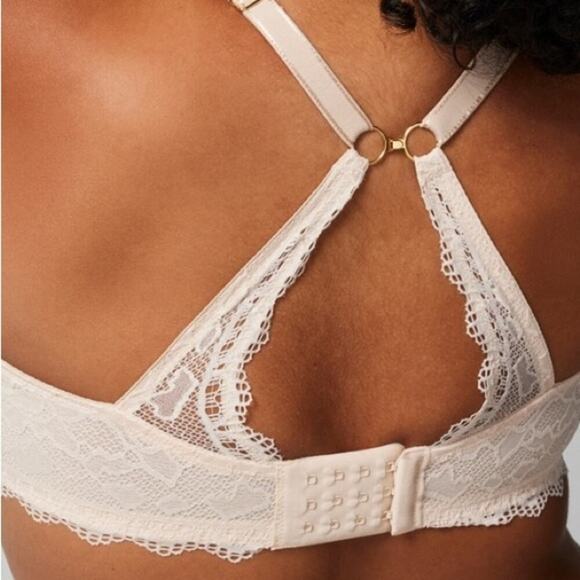 Soma Beige Embraceable Enchanting Lace Push-Up -Pale Sand Size 34A - Picture 14 of 14